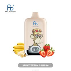 banane alla fragola Fumot Original RandM Digital Box Dispositivo di vaporizzazione con batteria 12000 e display a liquido X0ZJZ6 - RandM vape roma