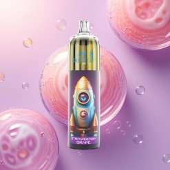 JNR Rocket-X 12400 Fragola Uva con Luci RGB e 850mAh