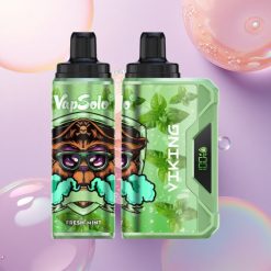 VapSolo VIKING 12000 Puffs Menta Fresca con 22ml e 20mg/ml Nicotina
